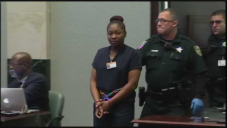 The mother of Bessman Okafor’s children admitted on the witness stand Friday that she lied repeatedly to protect him. Bob Kealing (@bobkealingwesh) has the story.