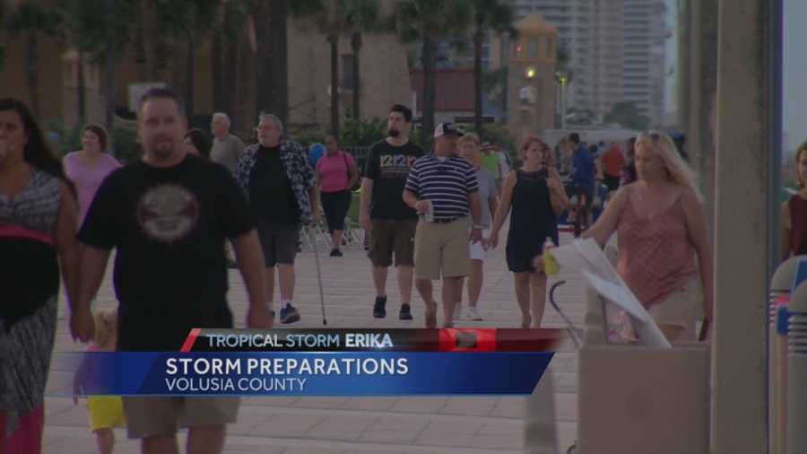From inland cities to coastal counties, Central Florida is bracing for what could be the first direct hit in years. Chris Hush (@ChrisHushWESH) has details on what Volusia County is doing to prepare.