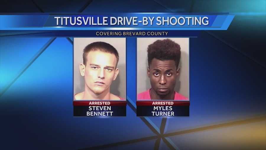 Two people have been arrested in connection with a drive-by shooting in Titusville. Dan Billow (@DanBillowWESH) has the story.