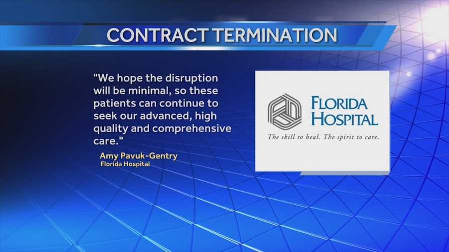 Medicare patients who are used to Florida Hospital for treatment are in for some big changes that could cost them more money. The hospital and Florida Blue Insurance are ending a contract in three weeks. Greg Fox (@GregFoxWESH) has the story.