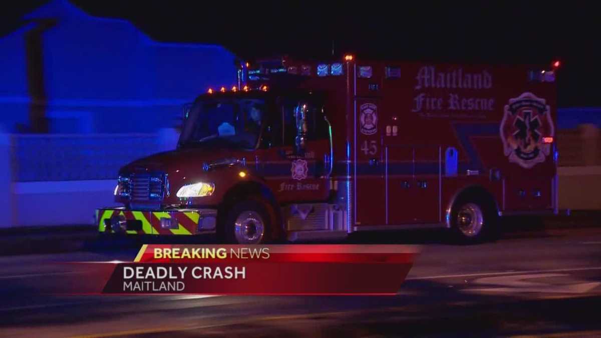 Fatal crash reported in Maitland