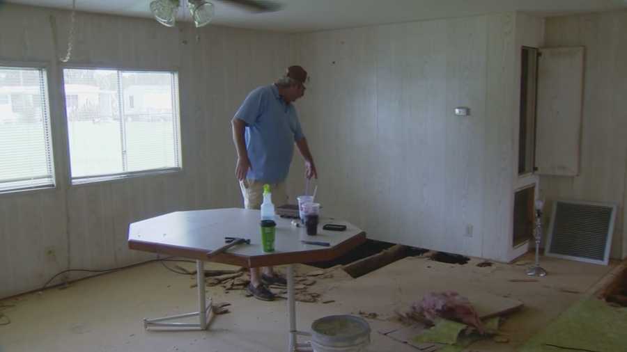 Some homeowners in Brevard County say they are fed up with the flooding and damage caused by heavy rain. Dan Billow (@DanBillowWESH) has the story.