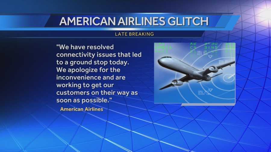 Flights to Miami, Dallas and Chicago were delayed amid computer woes. American Airlines says the problem has been resolved. Matt Grant (@MattGrantWESH) has the story.