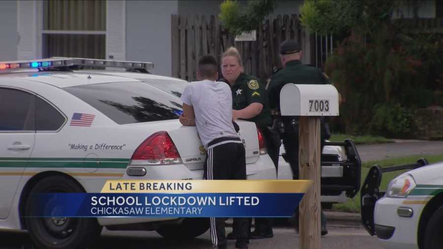Chickasaw Elementary School was temporarily put on lockdown because of police activity Thursday afternoon, according to a representative with Orange County Public Schools.