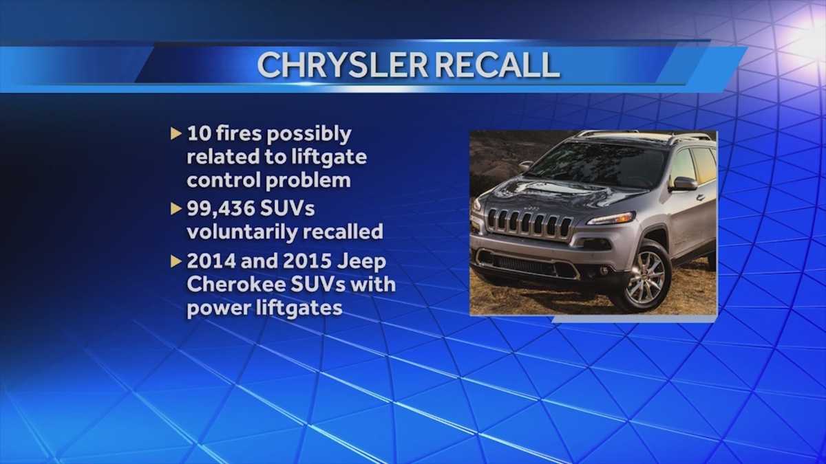 Chrysler issues recall because of combustion risk