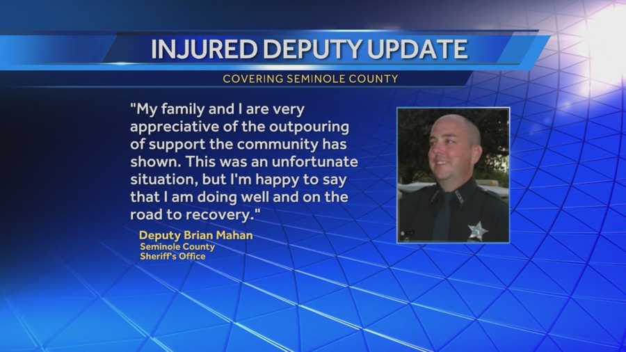 WESH 2 News is hearing from the father of the man accused of shooting a Seminole County deputy on Thursday. Amanda Ober has the story.