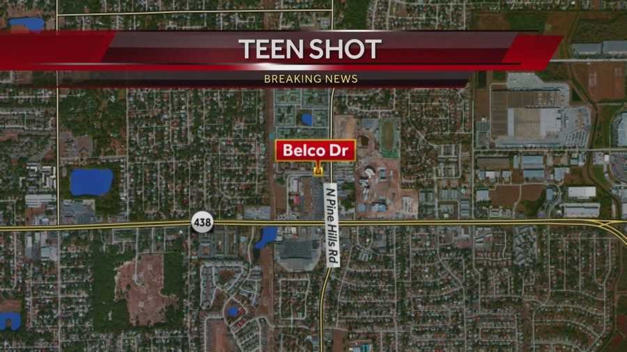 A teen was shot Monday night in Pine Hills, according to the Orange County Sheriff's Office.