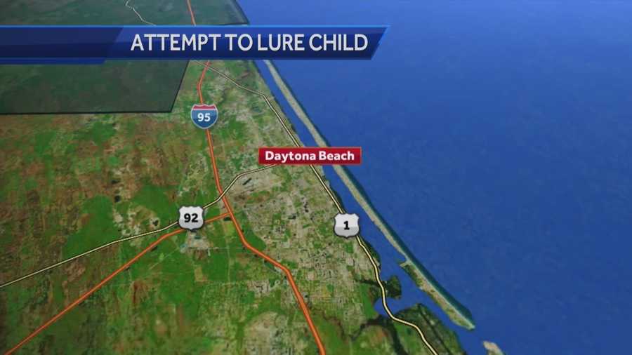 Daytona Beach police are searching for a man who dressed as a priest and then tried to lure a child into his van. Gail Paschall-Brown (@gpbwesh) has the story.