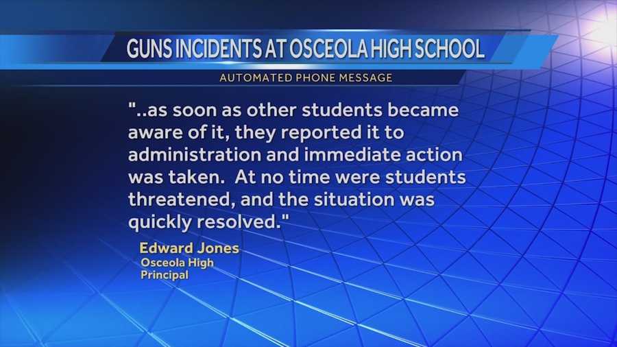 Kissimmee police said a gun was found on the campus of Osceola High School on Wednesday. Amanda Ober (@AmandaOberWESH) has the story.