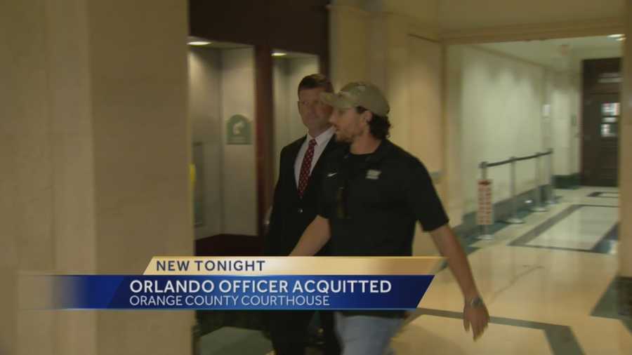 An Orlando police officer has been cleared of any wrongdoing in a case of excessive force dating back to 2014, officials said Wednesday. Adrian Whitsett has the story.