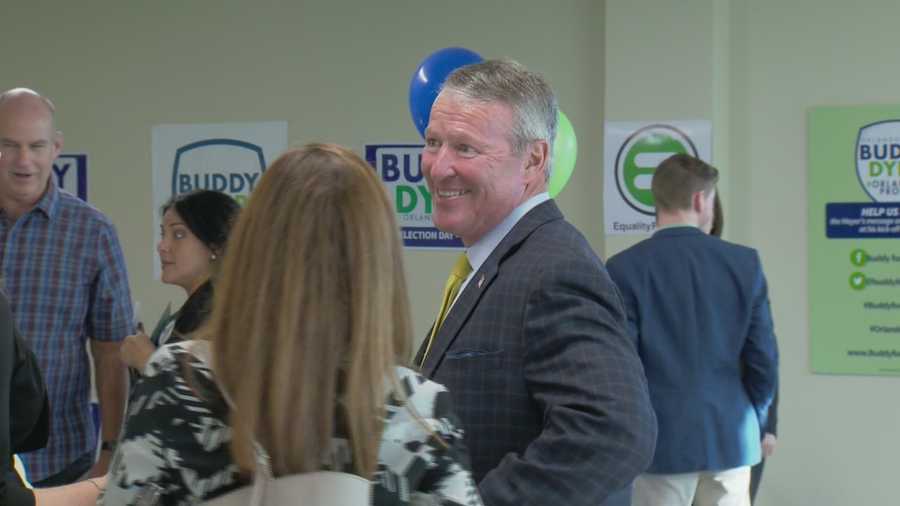 It's a battle for one of the top political jobs in the region: Orlando mayor. Buddy Dyer is up against several challengers, including one who has more money in the bank to wage a campaign. Greg Fox (@GregFoxWESH) has the story.