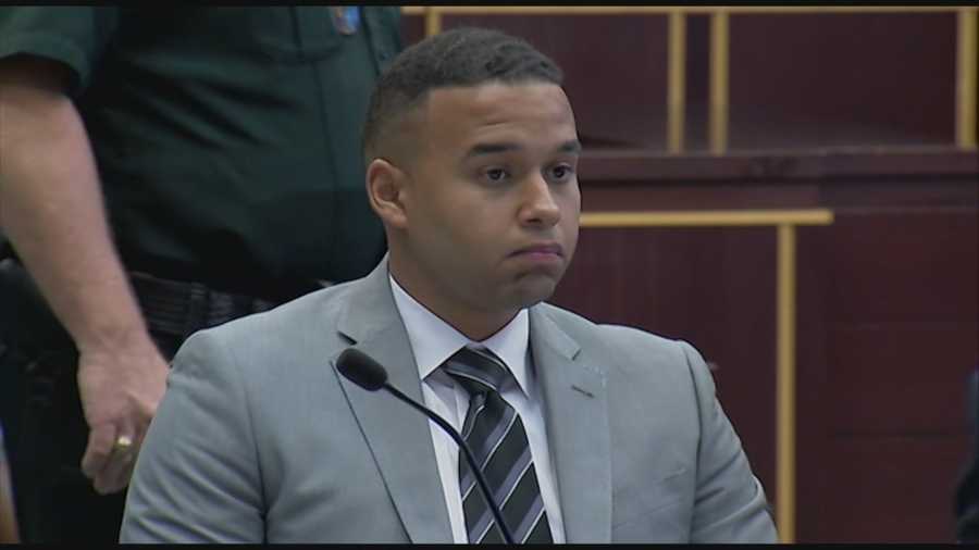 The jury has been seated and opening statements are underway in the trial for William Escobar, the man accused of using excessive force last year. Michelle Meredith (@MichelleWESH) has the story.