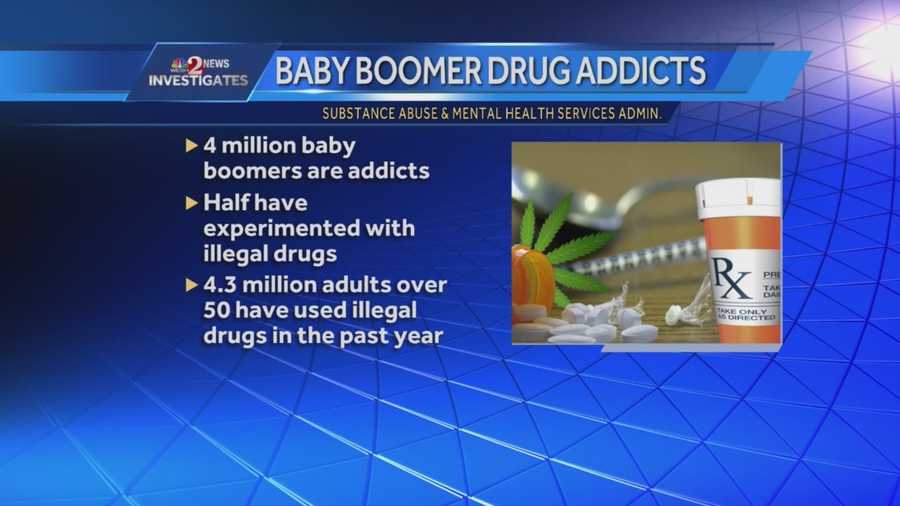 As baby boomers head into their retirement years, many are living in the shadow of a dark secret: drug addiction. Greg Fox (@GregFoxWESH) has the story.