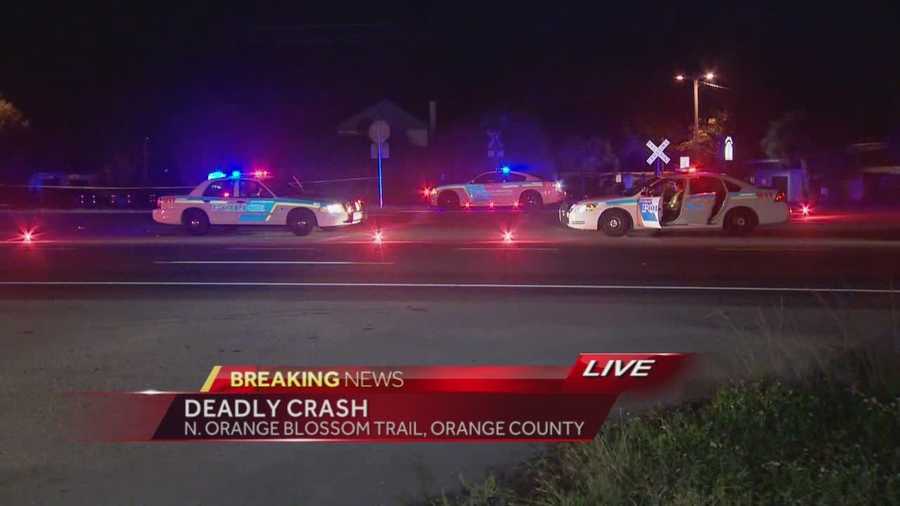 Orlando police responded the area of Orange Blossom Trail and Shader Road at 8:18 p.m. on a report that a vehicle struck a pedestrian who was walking a dog, police said. Summer Knowles has the story.