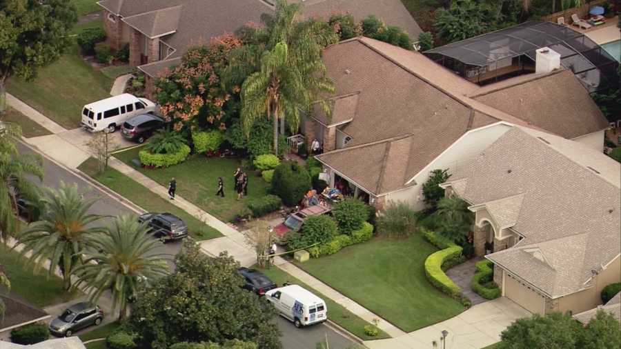 Investigators said two people who died in a murder-suicide in Orange County were family friends. Dave McDaniel (@WESHMcDaniel) has the latest details.