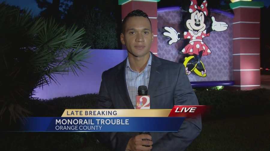 Monorail service was stopped at Disney World after a problem on the tracks, WESH 2 News has learned. Chris Hush is live with the latest update.