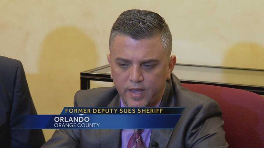 A former Orange County deputy is suing the sheriff's office, alleging discrimination based on his Islamic faith. Greg Fox (@GregFoxWESH) has the story.