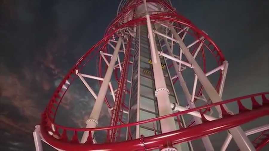 Harry Potter may be casting an evil spell on the world's tallest roller coaster. Universal is behind an effort to try to stop county approval of the Skyplex project on International Drive. Greg Fox (@GregFoxWESH) has the story.