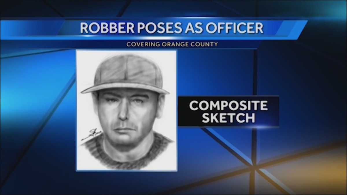 Man sought for robbery, posing as police officer