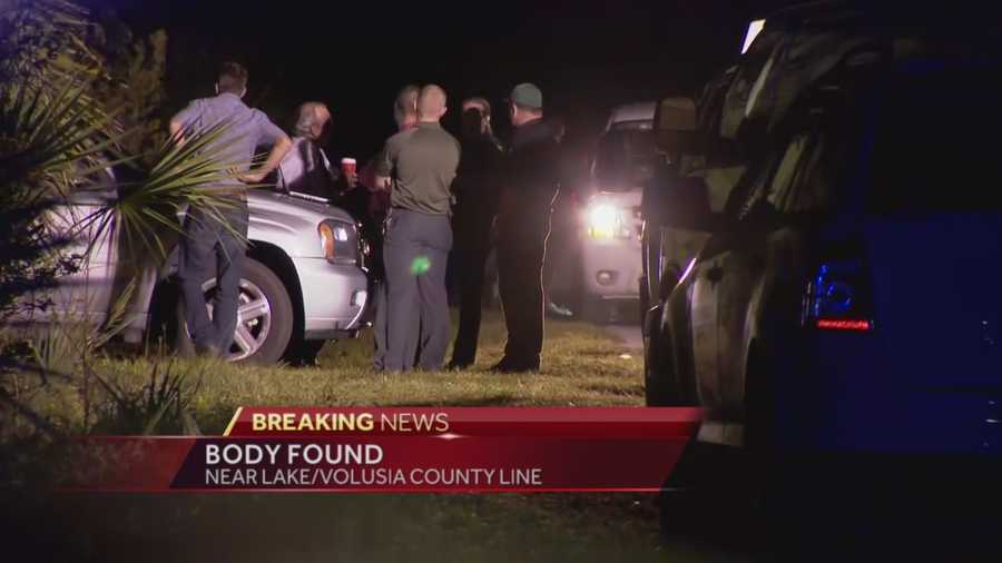 A body was found on Forest Drive off of State Road 44 near the Lake and Volusia county line Tuesday, according to the Lake County Sheriff's Office. Chris Hush (@ChrisHushWESH) has the story.