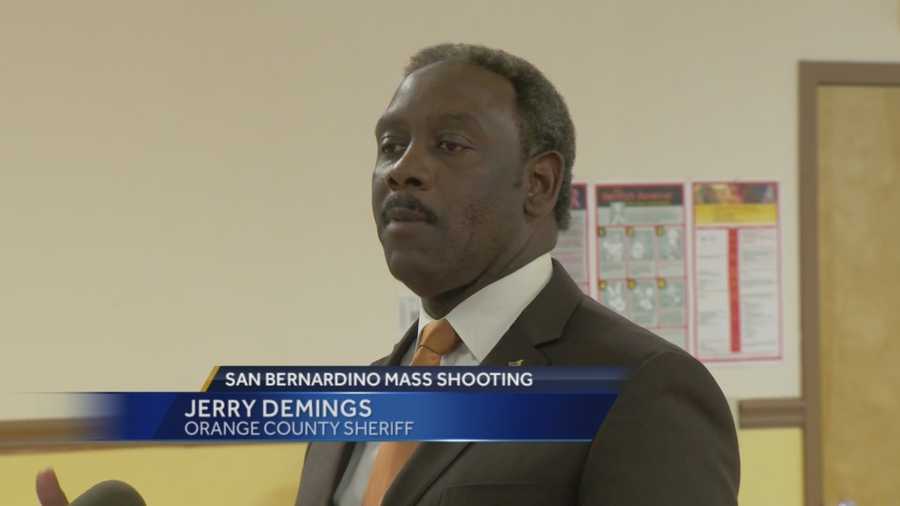 Central Florida residents and law enforcement officers are speaking out after the recent mass shooting in southern California. On the same day of the mass shooting, federal agents called it an act of terrorism. Local law enforcement is talking about safety concerns in Central Florida. Adrian Whitsett (@AdrianWhitsett) has the story.