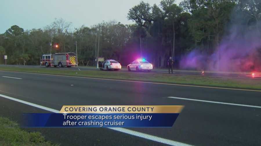 An Orange County deputy is recovering after losing control of his cruiser that went into a ditch and rolled. It's the most recent of several serious traffic crashes involving local law enforcement since Saturday, one of them fatal. WESH 2's Bob Kealing (@bobkealingwesh) reports.