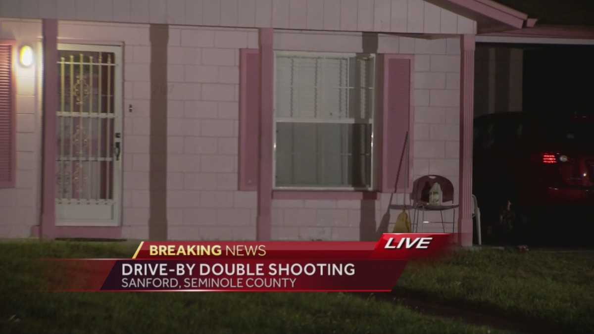 Two shot in Sanford drive-by shooting, police say
