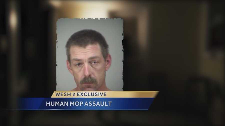 An argument over a sandwich led to a violent situation. Police said a man in Fruitland Park used his wife as a human mop to clean up the mess they made. Chris Hush (@ChrisHushWESH) has the story.