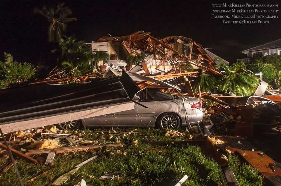 Photos: Overnight damage in Sarasota