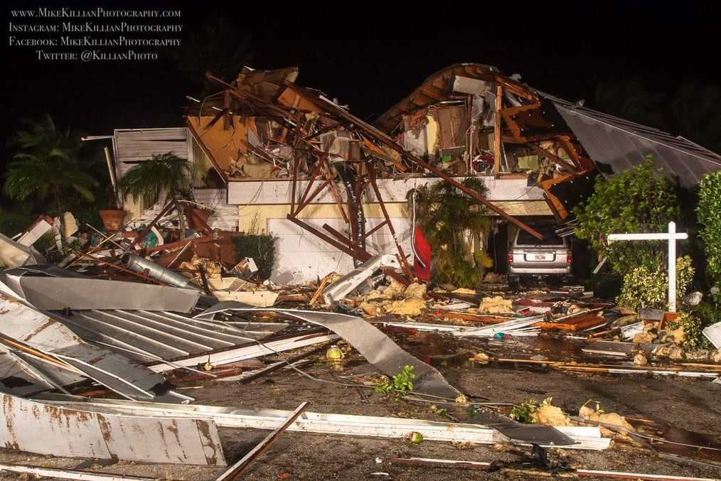 Photos: Overnight Damage In Sarasota