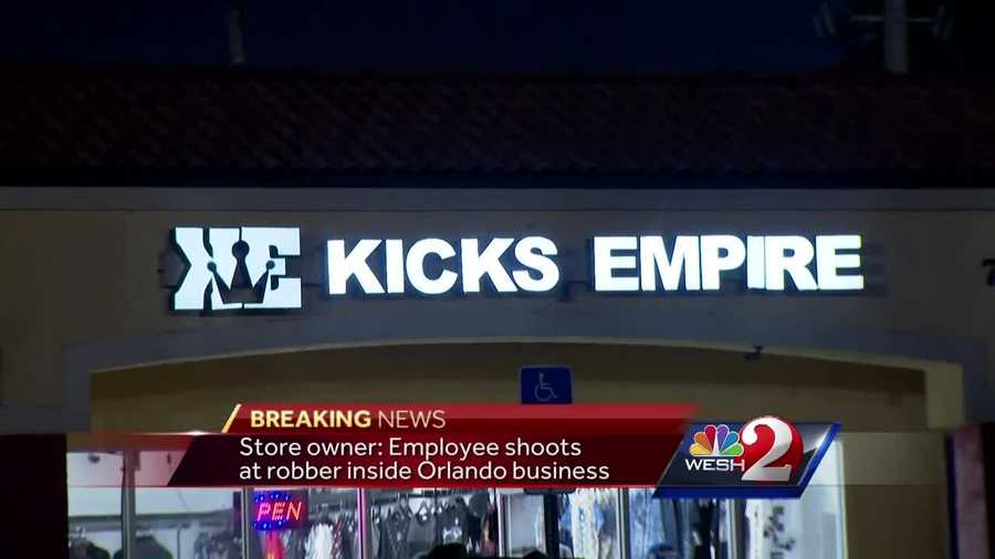 A local store owner told WESH 2 News that one of his employees was forced to open fire on a robber. WESH 2's Summer Knowles is live from Orlando Police Headquarters with the latest update.
