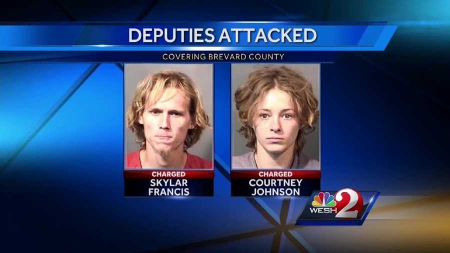 The beatings of two Brevard County sheriff's deputies were recorded from the Brevard County sheriff's radio, officials said Wednesday. The man accused in the beatings appeared in court and was ordered to be held without bond. Dan Billow (@DanBillowWESH) has the story.