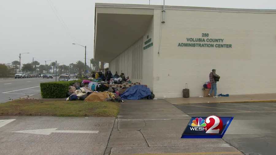 City leaders in Daytona Beach have promised to find 100 beds to resolve the homeless crisis downtown, and they say they are halfway there, but the numbers don’t seem to dwindle.