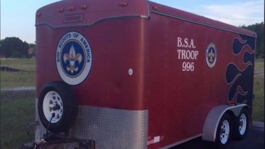Someone took off with a trailer that belongs to a local Boy Scout troop. The Scouts themselves, and one of their dads, has a message for the crook. Chris Hush (@ChrisHushWESH) has the story.