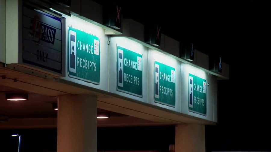 After years of complaints about the messy traffic backups it creates, the airport toll-plaza is set to be demolished.