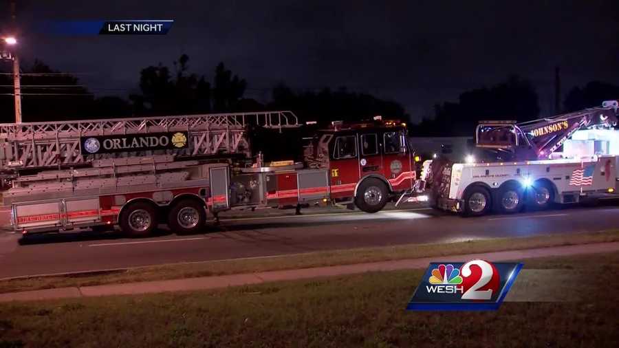 A fire truck collided with at least one car and three people were taken to the hospital Thursday night. The crash has locals speaking out about the intersection in which it happened. Bob Kealing has the story.