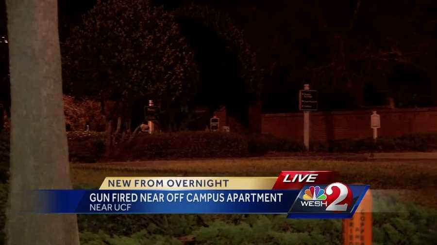 An apartment complex near the University of Central Florida became the center of an investigation overnight.