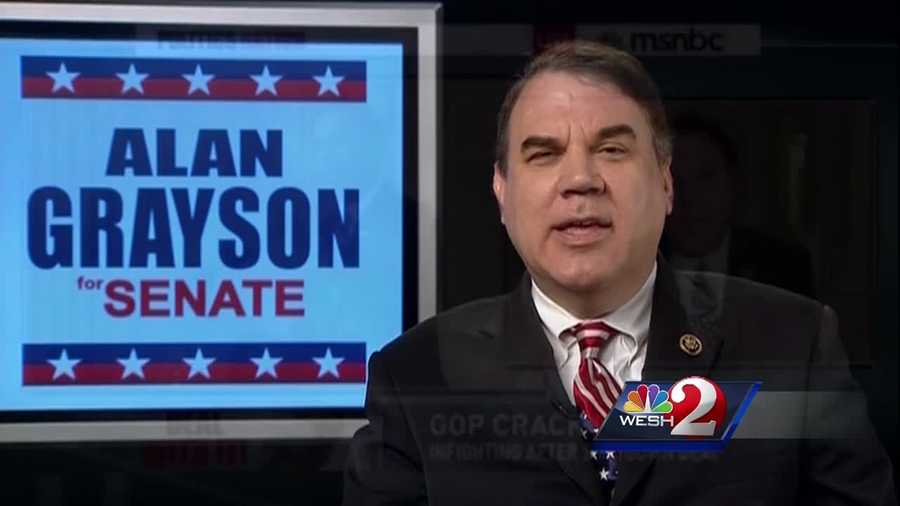 U.S. Rep. Alan Grayson is under attack, and it's coming from one of his own party's top leaders. Grayson is the target of sharp comments from Nevada Senator Harry Reid, who's calling him "unethical." Greg Fox reports.