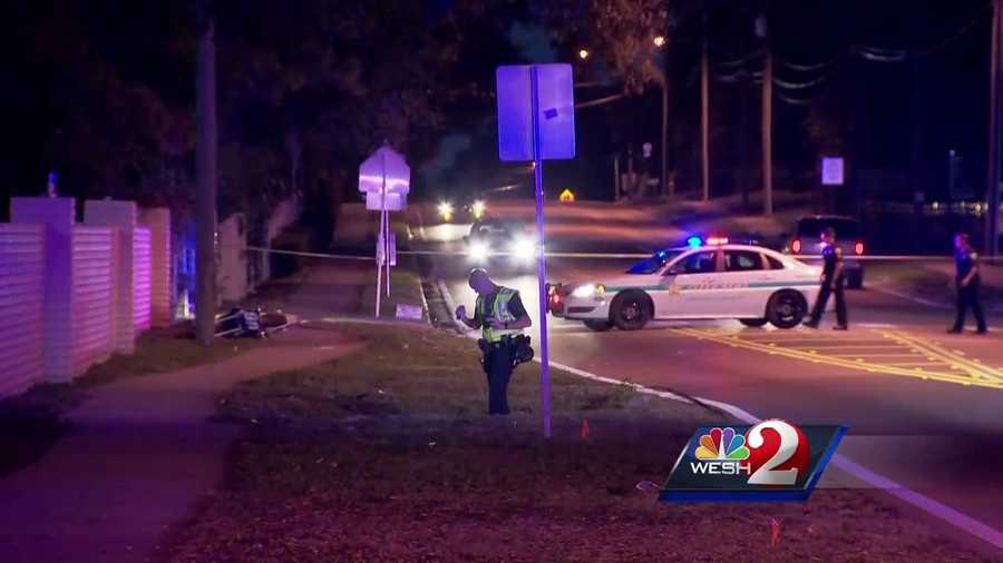 The driver of a motorcycle that struck and killed a pedestrian on Powers Drive on Saturday night has died from injuries suffered in the crash.