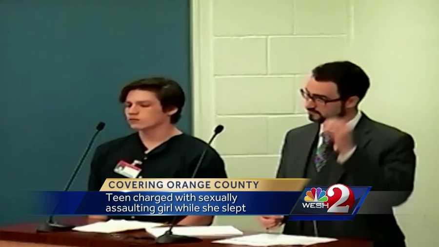 An Orange County high school student is charged with burglarizing the apartment of a minor and sexually assaulting her while she slept. Bob Kealing has the story.