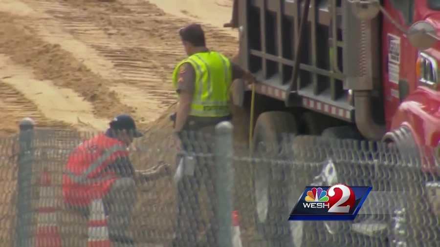 All work on the I-4 Ultimate project is on hold because of a worker's death at a construction site on Wednesday. WESH 2 News Reporter Matt Grant has the story.