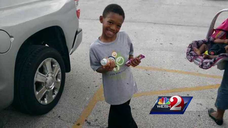 An 8-year-old boy is fighting for his life after he fell into a canal while walking home from school.