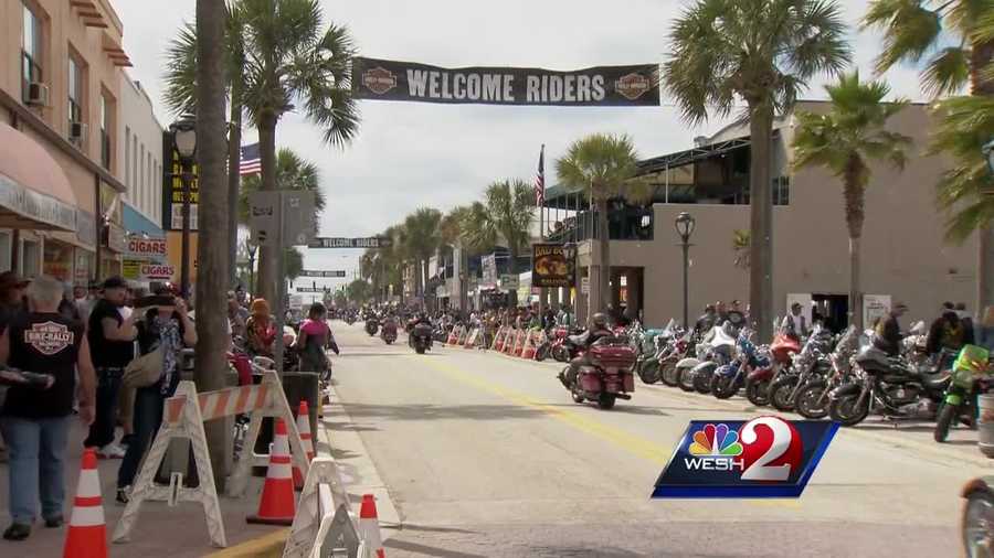 More than half a million motorcyclists are descending on the greater Daytona Beach area. WESH 2 News Reporter Claire Metz has the story.