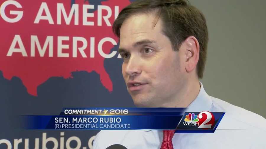 Marco Rubio is hoping to turn the tables on Republican presidential front-runner Donald Trump with a win in his home states primary next week.