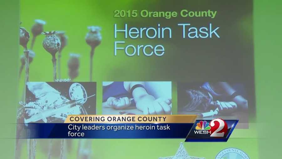 The heroin epidemic that's striking the nation is also affecting Central Florida. City and county leaders have put together a heroin task force. The team delivered its findings on Monday. Michelle Meredith reports.