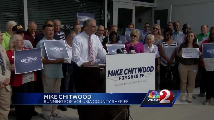 Daytona Beach police Chief Mike Chitwood has announced he will run for Volusia County sheriff. WESH 2's Gail Paschall-Brown (@gpbwesh) spoke with Chitwood about his new bid for the job.