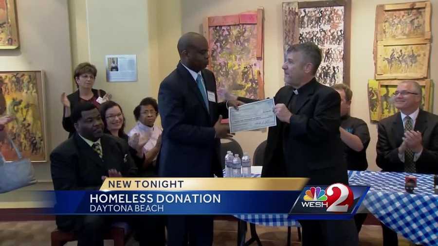 Tens of thousands of dollars in donations are now going towards the homeless problem in Daytona Beach, but some protesters say that's not enough. Chris Hush reports.
