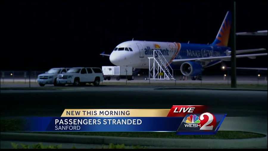 Some Allegiant passengers are hoping to finally get to their destinations after a long and frustrating day.