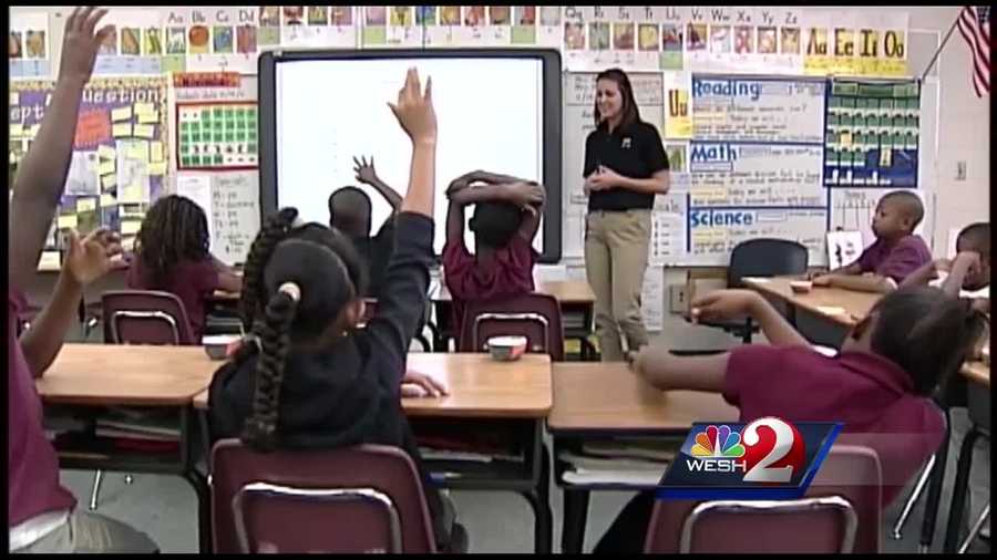 WESH 2 News is learning more about Florida's Best and Brightest Teacher Scholarship Program. It's a Florida initiative that gives bonus checks to teachers who did well on the SATs or ACTs and are rated as highly effective teachers. Adrian Whitsett has the story.