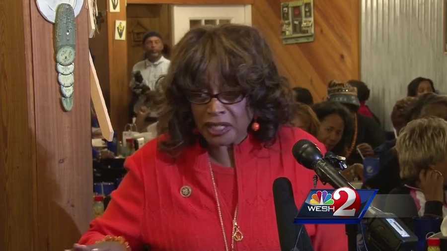 Congresswoman Corrine Brown fought today against a redistricting map that would force her to run in a reshaped district. The hearing comes just after Brown became the suspect of an ethics investigation. Matt Grant reports.